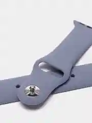 Серый силиконовый ремешок для Apple Watch 3, 4, 5, 6, 7, SE на 38/40