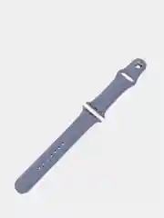 Серый силиконовый ремешок для Apple Watch 3, 4, 5, 6, 7, SE на 38/40