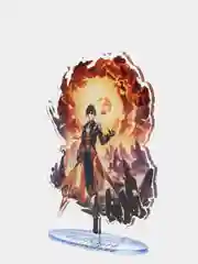 Золотой акриловая 2д фигурка по игре "Геншин импакт / Genshin Impact"