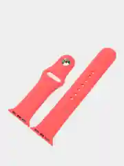 Коралловый силиконовый ремешок для Apple Watch 3, 4, 5, 6, 7, SE на 38/40