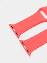 Коралловый силиконовый ремешок для Apple Watch 3, 4, 5, 6, 7, SE на 38/40