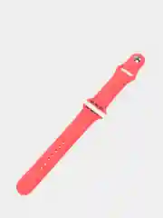 Коралловый силиконовый ремешок для Apple Watch 3, 4, 5, 6, 7, SE на 38/40