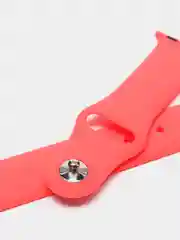 Коралловый силиконовый ремешок для Apple Watch 3, 4, 5, 6, 7, SE на 38/40