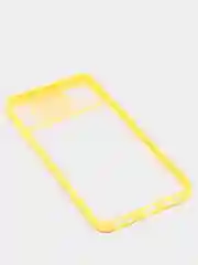 Желтый чехол с защитой для камеры на iPhone (Айфон) 6 Plus, 7, XS, 11 Pro Max, 12 mini, 13 Pro