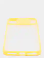 Желтый чехол с защитой для камеры на iPhone (Айфон) 6 Plus, 7, XS, 11 Pro Max, 12 mini, 13 Pro