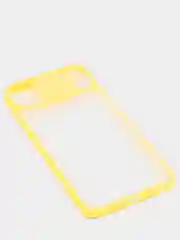 Желтый чехол с защитой для камеры на iPhone (Айфон) 6 Plus, 7, XS, 11 Pro Max, 12 mini, 13 Pro