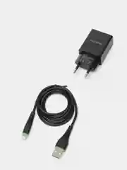 Сетевое зарядное устройство Maimi T13, Micro USB / Type-C / Lightning