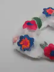 Белый резинка для волос "Виоллета"
