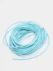 Голубой вощеный шнур 1 мм