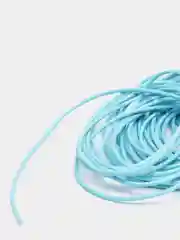 Голубой вощеный шнур 1 мм