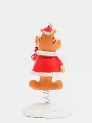 Красный декоративная фигурка на пружинке