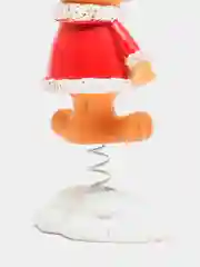 Красный декоративная фигурка на пружинке