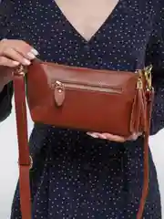 Медный сумка женская, натуральная кожа
