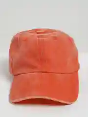Коралловый джинсовая кепка, бейсболка унисекс,  женская, мужская
