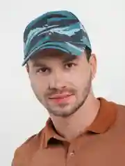Голубой бейсболка камуфляжная, унисекс