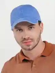 Голубой джинсовая кепка, бейсболка унисекс,  женская, мужская