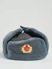 Шапка-ушанка солдатская