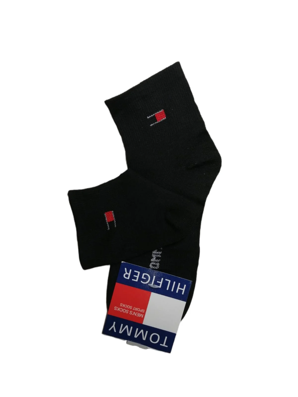 Черный носки женские укороченные, из хлопка