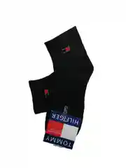 Черный носки женские укороченные, из хлопка