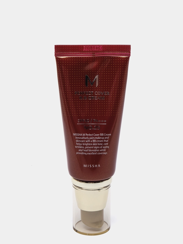 BB крем №25 с высокой степенью покрытия spf42/pa+++ Missha M Perfect, Spf42/pa+++, 50 мл