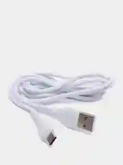 Белый зарядное устройство с быстрой зарядкой и кабелем Type-С Hoco C72Q Glorious QC3.0