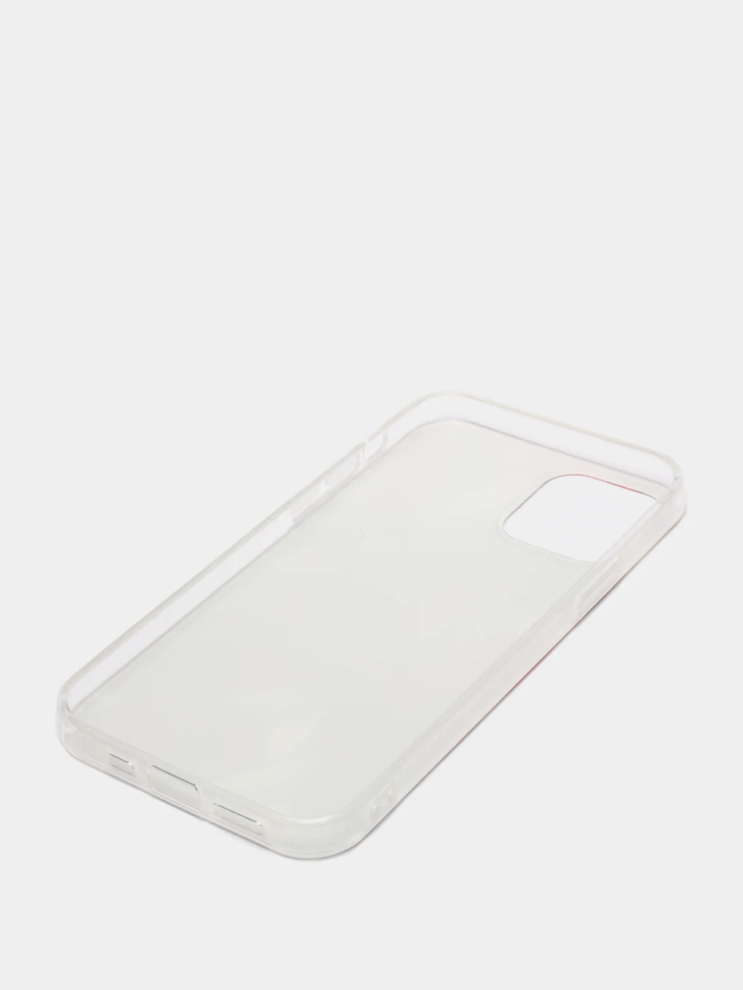 Фиолетовый чехол для iPhone 12/12 Pro/12 Mini с цветочным узором, блестки