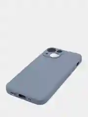 Серый чехол iPhone 11 13 12 Pro Mini силиконовый ( Айфон Про Мини )
