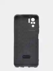 Чехол для Xiaomi Redmi 7A/Note 8T/Note 9/9S/Note 10/10 Pro матовый, вставка из кожи