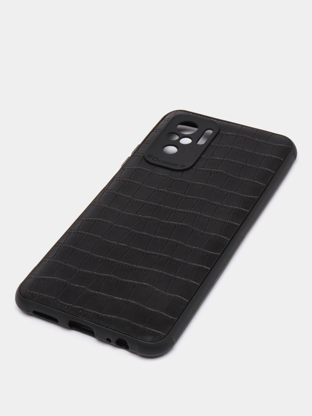 Чехол для Xiaomi Redmi 7A/Note 8T/Note 9/9S/Note 10/10 Pro матовый, вставка из кожи