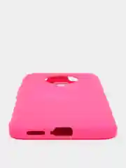 Фуксия чехол Xiaomi Redmi K30 Pro / Poco F2 Pro с закрытым низом и бархатом внутри Silicone Cover
