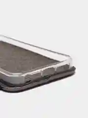 Серебряный чехол-книжка на Apple iPhone 5 / 5s / SE