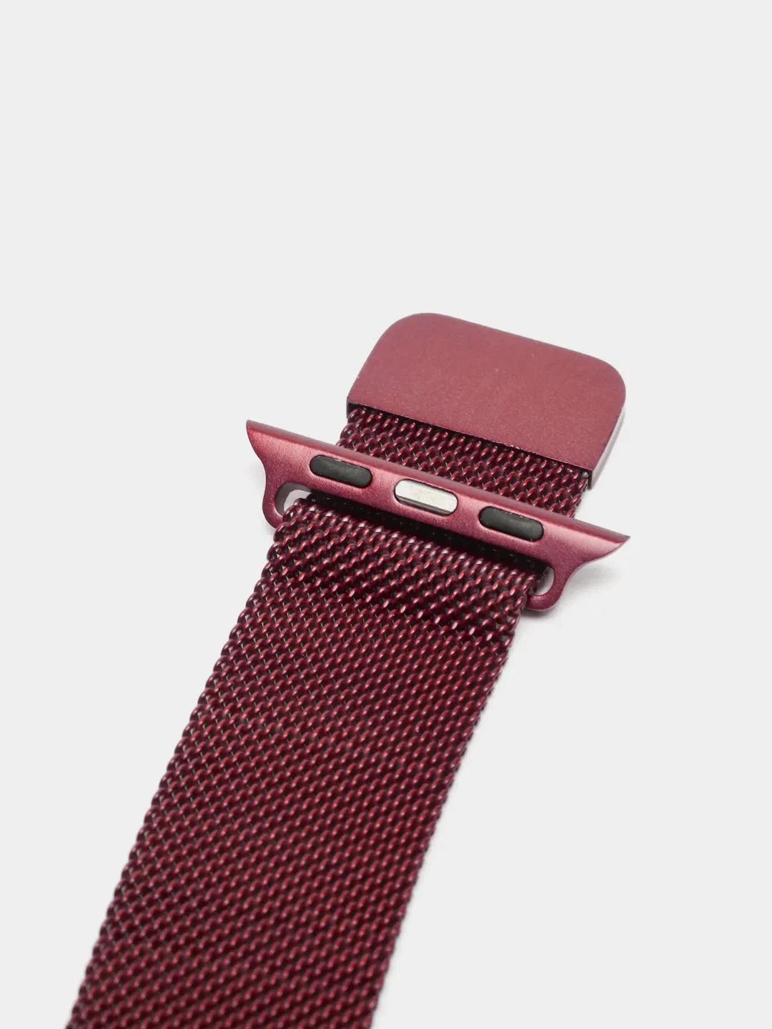 Бордовый ремешок для Apple Watch "Миланская петля"