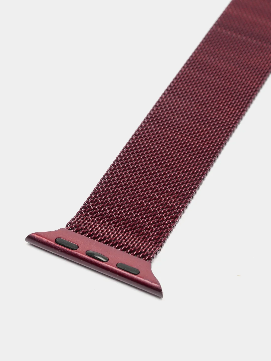 Бордовый ремешок для Apple Watch "Миланская петля"