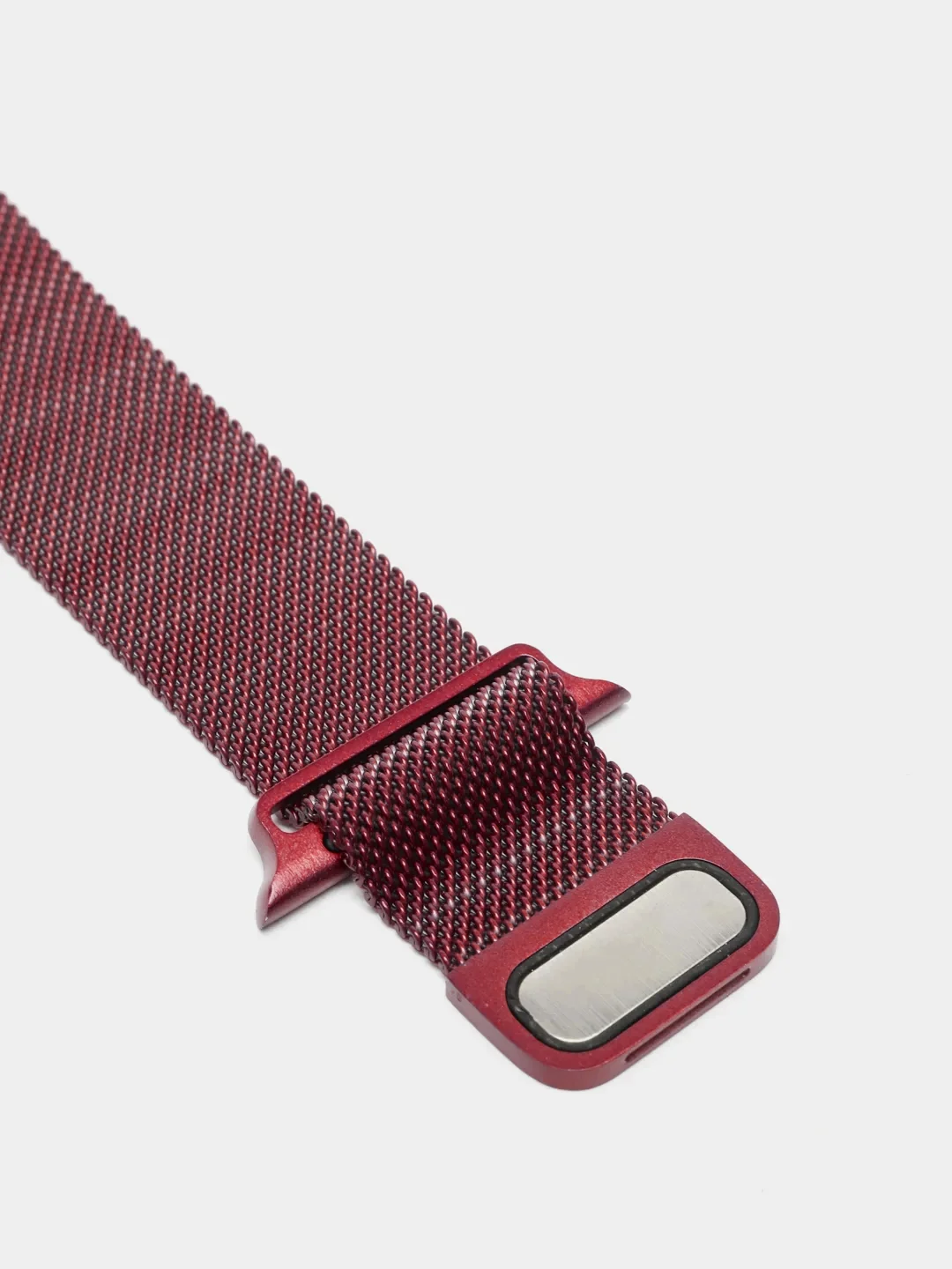 Бордовый ремешок для Apple Watch "Миланская петля"