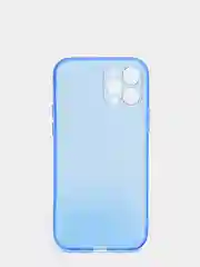 Синий яркий силиконовый чехол iPhone XR, 11, 12 Mini, 12 Pro, 12 Pro Max