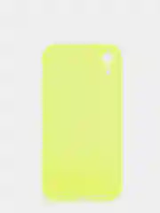 Лимонный яркий силиконовый чехол iPhone XR, 11, 12 Mini, 12 Pro, 12 Pro Max