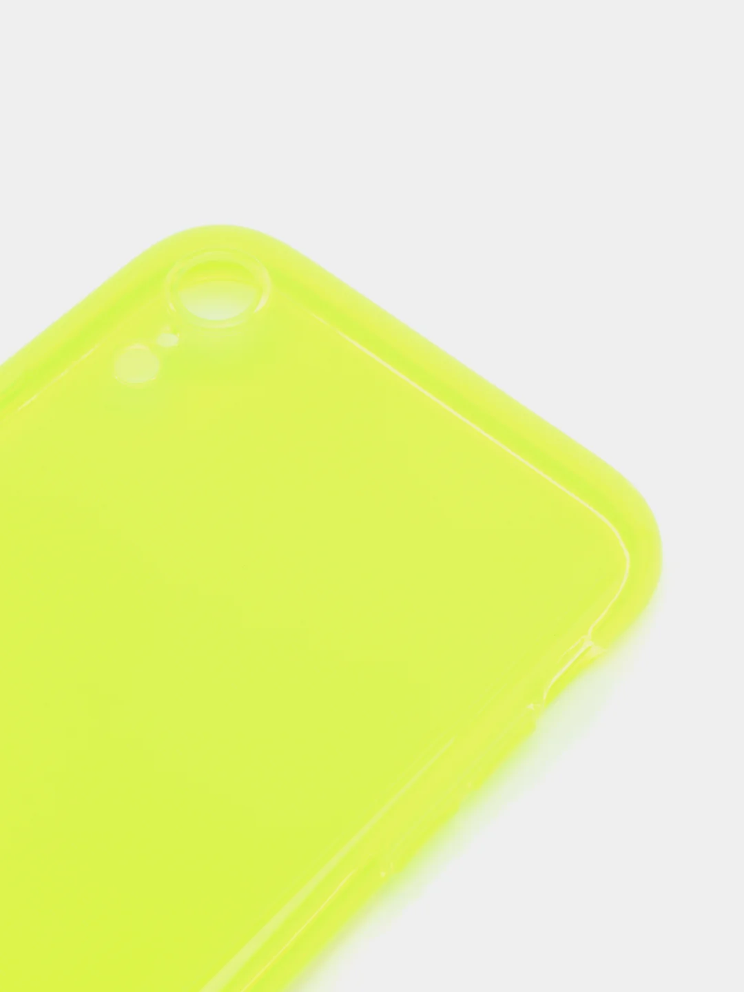 Лимонный яркий силиконовый чехол iPhone XR, 11, 12 Mini, 12 Pro, 12 Pro Max