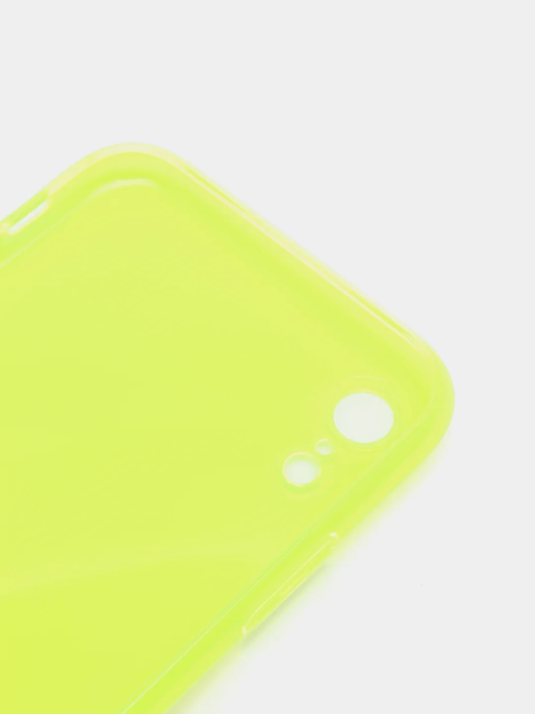Лимонный яркий силиконовый чехол iPhone XR, 11, 12 Mini, 12 Pro, 12 Pro Max