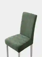 Лесной зеленый чехол для стула с узором,на резинке,двух размеров