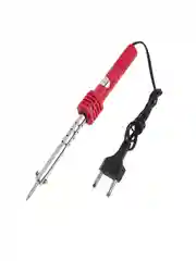 Красный паяльник электрический с пластиковой рукояткой Soldering Iron WD-62, 60 Вт