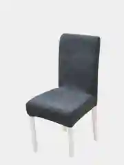 Угольный чехол на стул на резинке, двух размеров