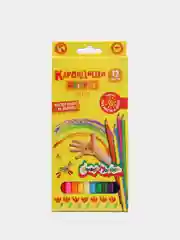 Карандаши цветные шестигранные "Каляка-Маляка", 6, 12, 18, 36 цветов