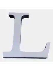 Зеркальная наклейка на стену 3D "Английские буквы"