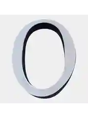 Зеркальная наклейка на стену 3D "Английские буквы"