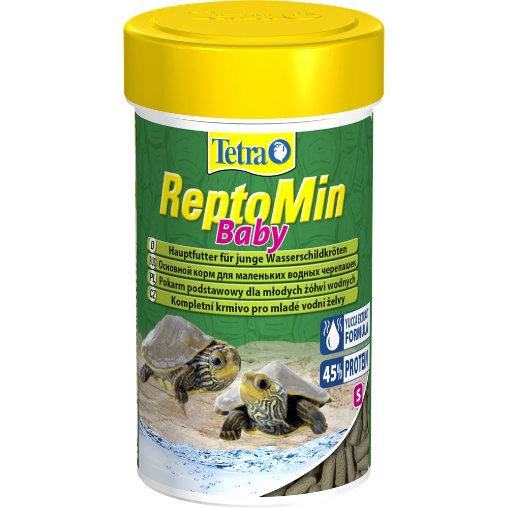 Корм для молодых черепах Tetra ReptoMin Baby, 100 мл