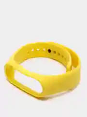 Желтый силиконовый ремешок для Xiaomi Mi Band 3 и Mi Band 4, фитнес-браслет