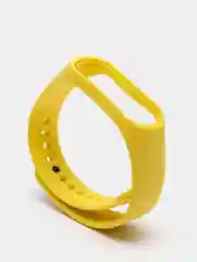 Желтый силиконовый ремешок для Xiaomi Mi Band 3 и Mi Band 4, фитнес-браслет