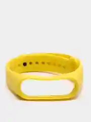 Желтый силиконовый ремешок для Xiaomi Mi Band 3 и Mi Band 4, фитнес-браслет
