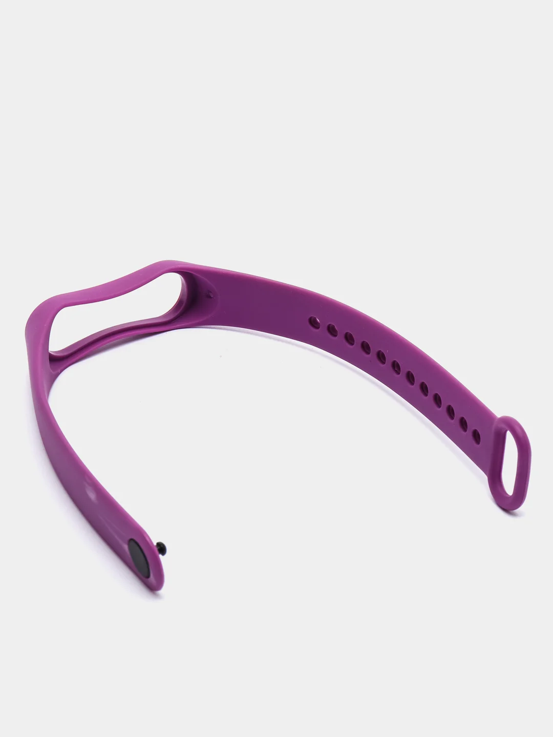 Аметистовый силиконовый ремешок для Xiaomi Mi Band 3 и Mi Band 4, фитнес-браслет