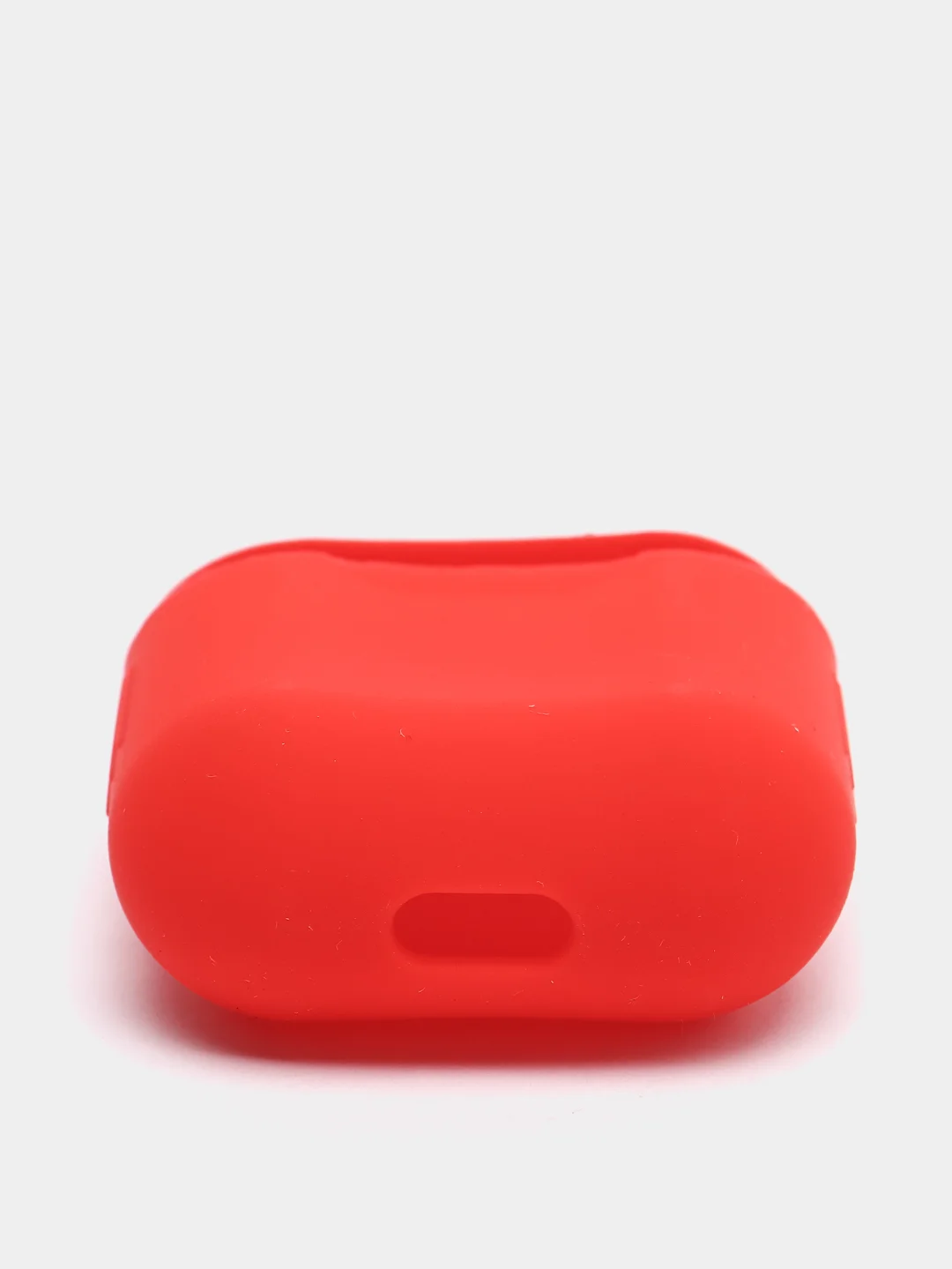 Красный силиконовый чехол для б/п наушников AirPods